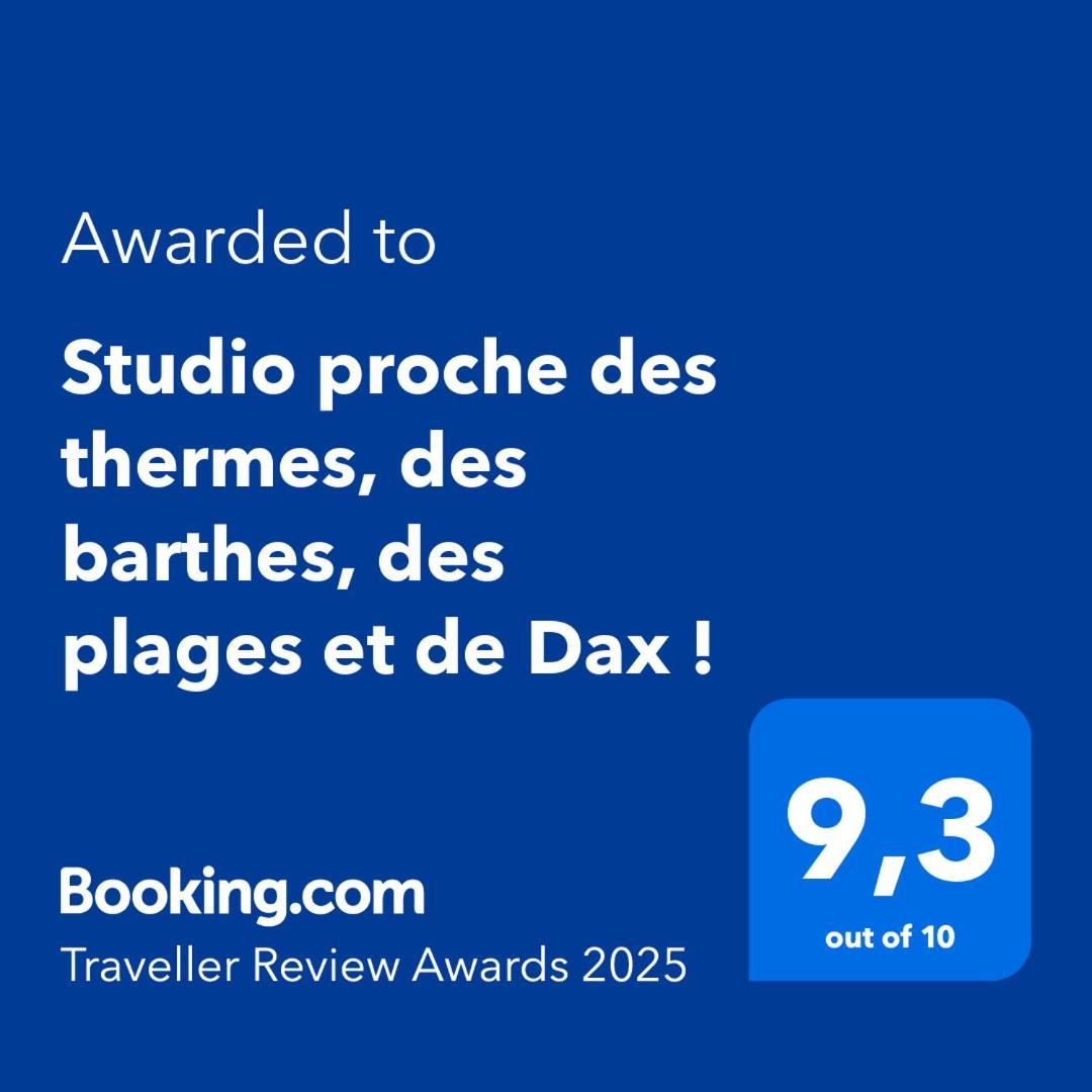Studio Proche Des Thermes, Des Barthes, Des Plages Et De Dax ! Saubusse Ngoại thất bức ảnh